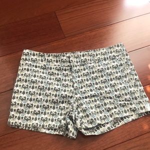 Elephant patterned shorts!